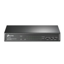 Switch, TP-LINK, TL-SF1009P, Desktop / pedestal, 9x10Base-T / 100Base-TX, PoE+ ports 8, TL-SF1009P