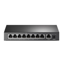 Jungiklis, TP-LINK, TL-SF1009P, darbalaukis / stovas, 9x10Base-T / 100Base-TX, PoE+ prievadai 8, TL-SF1009P