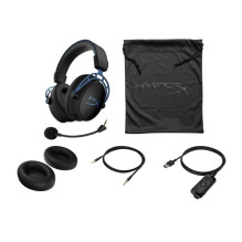 AUSINĖS HYPERX CLOUD ALPHA S / HX-HSCAS-BL / WW HYPERX