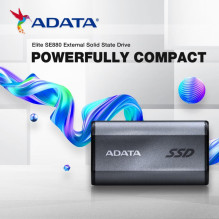 External SSD, ADATA, SE880, 1TB, USB-C, Write speed 2000 MBytes / sec, Read speed 2000 MBytes / sec, AELI-SE880-1TCGY