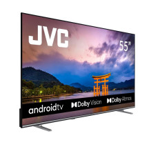 Televizorius, JVC, 55&quot;, 4K / Smart, 3840x2160, Belaidis LAN, Bluetooth, Android TV, LT-55VA7300