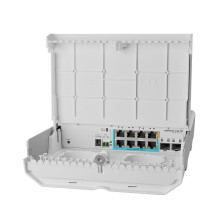 NET ROUTER 8PORT 1000M / CSS610-1GI-7R-2S+OUT MIKROTIK