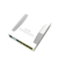 Switch, MIKROTIK, CSS106-1G-4P-1S, 5x10Base-T / 100Base-TX / 1000Base-T, 1xSFP, CSS106-1G-4P-1S