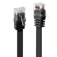 CABLE CAT6 U / UTP 0.3M / BLACK 47520 LINDY