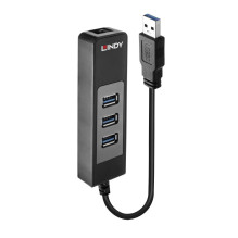 I / O HUB USB3 &amp; LAN ADAPTER / 43176 LINDY