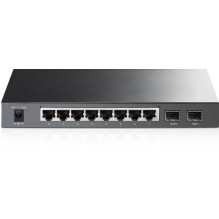 Jungiklis, TP-LINK, Omada, TL-SG2008, L2 tipas, darbalaukis / pjedestal, 8x10Base-T / 100Base-TX / 1000Base-T, 2xSFP, Po