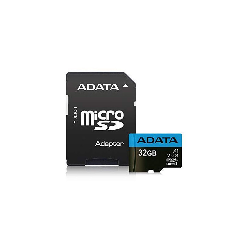 MEMORY MICRO SDHC 32GB W / ADAP. / AUSDH32GUICL10A1-RA1 ADATA