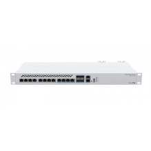 Jungiklis, MIKROTIK, L3 tipas, 1U stovas, 8x10Base-T / 100Base-TX, 4xSFP, 1xRJ45, CRS312-4C+8XG-RM