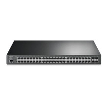 Jungiklis, TP-LINK, Omada, TL-SG3452P, tipas L2+, 48x10Base-T / 100Base-TX / 1000Base-T, 4xSFP, 1xRJ45, 1, PoE+ prievada