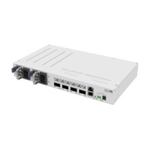 Jungiklis, MIKROTIK, CRS504-4XQ-IN, stovas 1U, 1x10Base-T / 100Base-TX, 4xQSFP28, CRS504-4XQ-IN