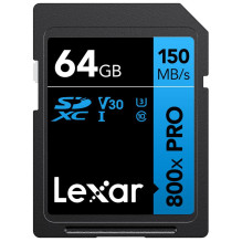 MEMORY SDXC 64GB UHS-I / LSD0800P064G-BNNNG LEXAR