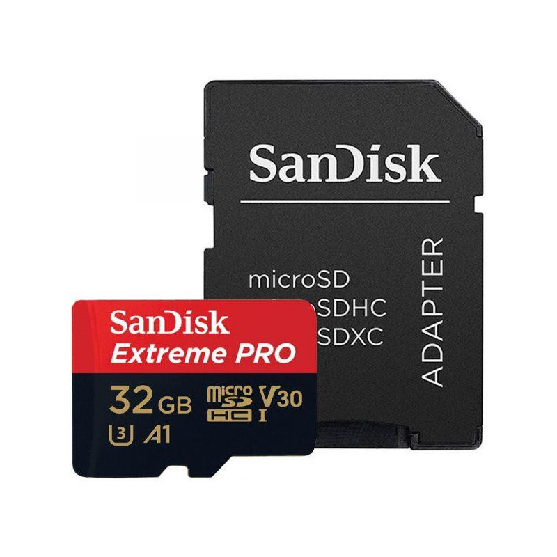 MEMORY MICRO SDHC 32GB UHS-I / W / A SDSQXCG-032G-GN6MA SANDISKAS