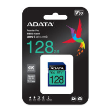 MEMORY SDXC 128GB V30 / ASDX128GUI3V30S-R ADATA