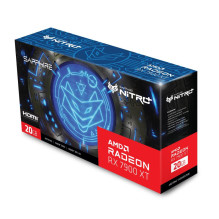 Vaizdo plokštė, SAPPHIRE, AMD Radeon RX 7900 XT, 20 GB, GDDR6, 384 bitų, PCIE 4.0 16x, aktyvus, 2xHDMI, 2xDisplayPort, 1