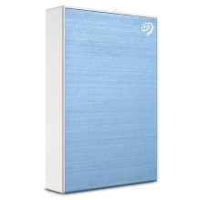 External HDD, SEAGATE, One Touch, STKZ5000402, 5TB, USB 3.0, Colour Light Blue, STKZ5000402