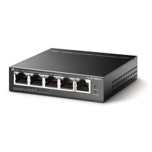 Jungiklis, TP-LINK, TL-SF1005LP, 5x10Base-T / 100Base-TX, PoE prievadai 4, TL-SF1005LP