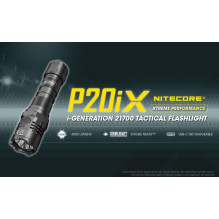 TIKSLIŲJŲ SERIJŲ BLIKŠČIŲ / 4000 LUMENS P20IX NITECORE