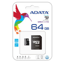 MEMORY MICRO SDXC 64GB CLASS10 / W / AD AUSDX64GUICL10-RA1 ADATA