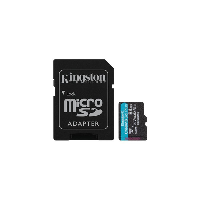 MEMORY MICRO SDXC 64GB UHS-I / W / ADAPTERIS SDCG3 / 64GB KINGSTON