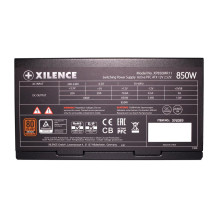 Power Supply, XILENCE, 850 Watts, Efficiency 80 PLUS BRONZE, PFC Active, XN089