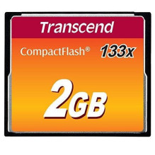 MEMORY COMPACT FLASH 2GB / MLC TS2GCF133 TRANSCEND