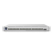 Jungiklis, UBIQUITI, USW-ENTERPRISE-24-POE, L3 tipas, 2xSFP+, 12x1GbE, 12x2,5GbE, PoE prievadai 24, 400 vatų, USW-ENTERP