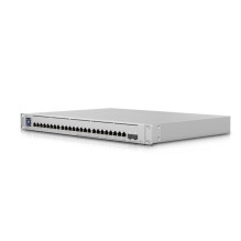 Jungiklis, UBIQUITI, USW-ENTERPRISE-24-POE, L3 tipas, 2xSFP+, 12x1GbE, 12x2,5GbE, PoE prievadai 24, 400 vatų, USW-ENTERP