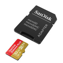 MEMORY MICRO SDHC 32GB UHS-I / W / A SDSQXBG-032G-GN6MA SANDISK