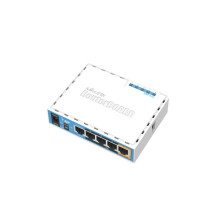 Access Point, MIKROTIK, IEEE 802.11b, IEEE 802.11g, IEEE 802.11n, 1xUSB 2.0, 5x10 / 100M, RB951UI-2ND