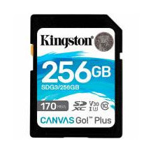 MEMORY SDXC 256 GB UHS-I / SDG3 / 256 GB KINGSTON