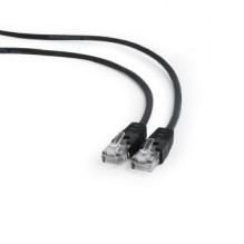 PATCH CABLE CAT5E UTP 0.5M / BLACK PP12-0.5M / BK GEMBIRD