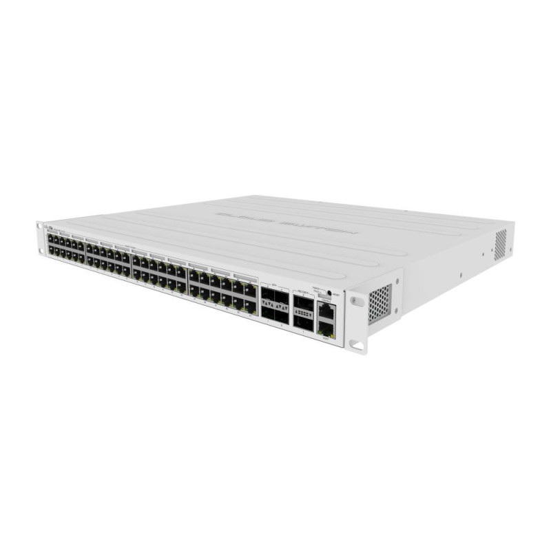 Switch, MIKROTIK, CRS354-48P-4S+2Q+RM, Type L3, 4xSFP+, 2xQSFP+, 1, PoE ports 48, CRS354-48P-4S+2Q+RM