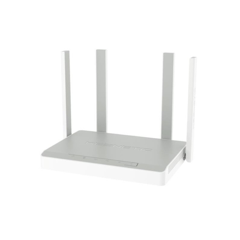 Wireless Router, KEENETIC, Wireless Router, 1800 Mbps, Mesh, 4x10 / 100 / 1000M, Number of antennas 4, KN-3710-01EU