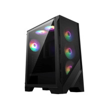 Case, MSI, MAG FORGE 120A AIRFLOW, MidiTower, Not included, ATX, MicroATX, MiniITX, Color Black, MAGFORGE120AAIRFLOW