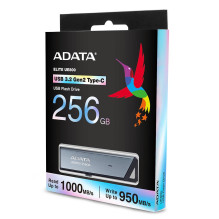 MEMORY DRIVE FLASH USB-C 256GB / SILV AELI-UE800-256G-CSG ADATA