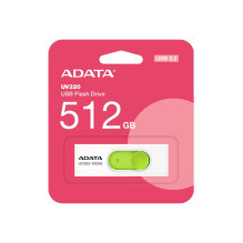 MEMORY DRIVE FLASH USB3 512GB / WHITE AUV320-512G-RWHGN ADATA