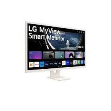 LCD ekranas, LG, 32SR50F-W, 31,5&quot;, Smart, Panel IPS, 1920x1080, 16:9, 8 ms, garsiakalbiai, pakreiptas, balta spalva