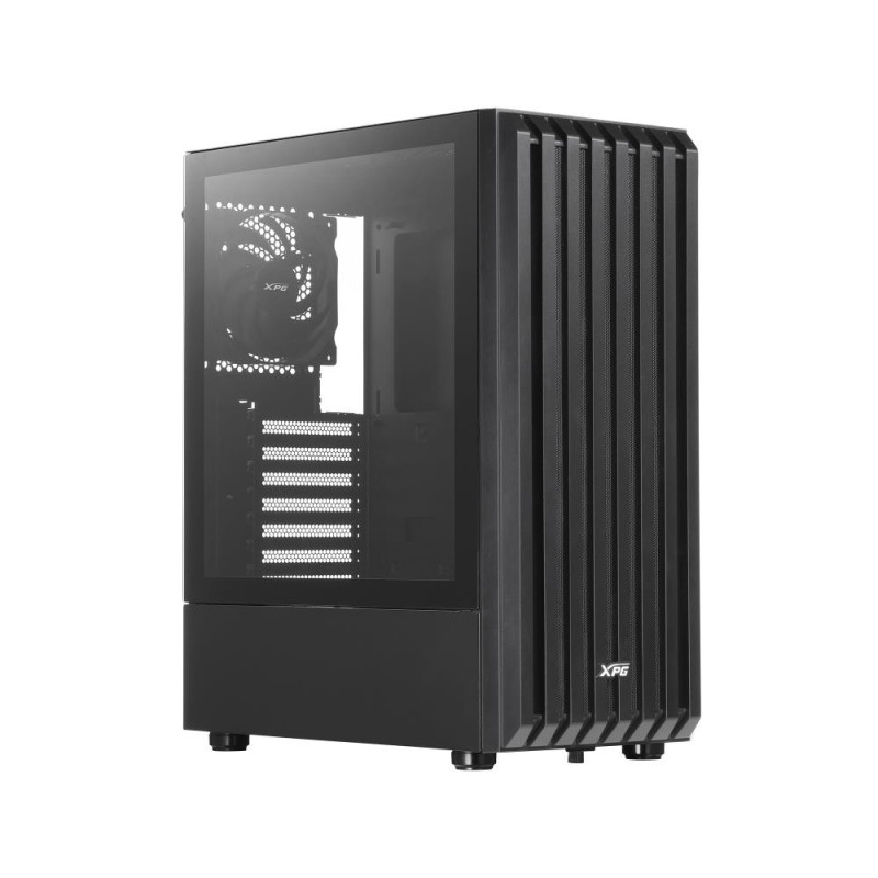 Case, ADATA, XPG VALOR STORM, MidiTower, Case product features Transparent panel, Not included, ATX, MicroATX, MiniITX, 