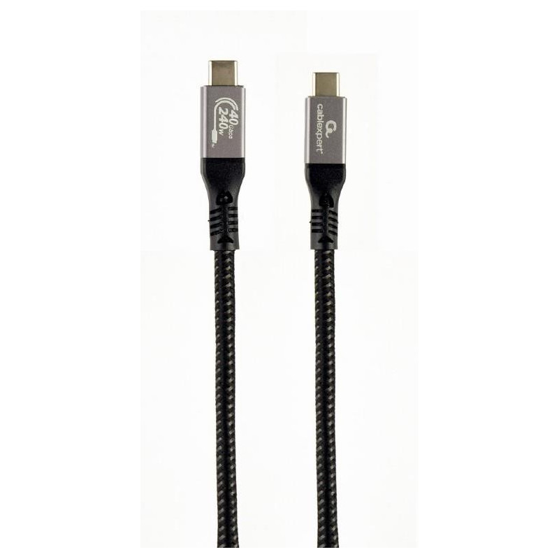 CABLE USB-C TO USB-C 1.5M / CCBP-USB4-CMCM240-1.5M GEMBIRD