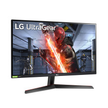 LG Ultragear Gaming 27gn800p-b monitor 27" LED Qhd Ips 144hz G-sync black/ red