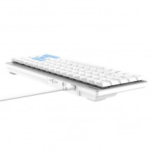 Belaidė mechaninė klaviatūra Dareu EK868 Bluetooth (balta ir mėlyna)