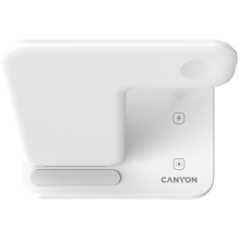 CANYON wireless charger WS-303 15W 3in1 White