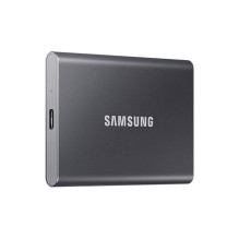 Išorinis SSD, SAMSUNG, T7, 4TB, USB 3.2, Rašymo greitis 1000 MB/s, Skaitymo greitis 1050 MB/s, MU-PC4T0T / WW