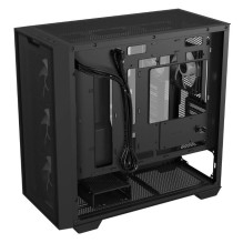 Case, ASUS, A21 PLUS, MidiTower, Case product features Transparent panel, Not included, MicroATX, MiniITX, Colour Black,