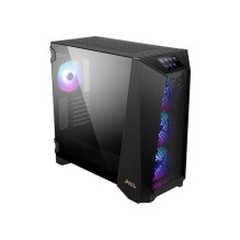 Case, MSI, MEG PROSPECT 700R, MidiTower, Case product features Transparent panel, Not included, ATX, EATX, MicroATX, Col
