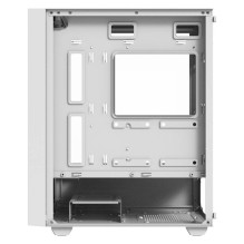 Aigo E330M kompiuterio dėklas + 4 argb ventiliatoriai (balti)