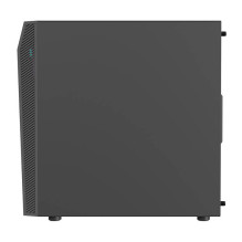 Kompiuterio dėklas Aigo AL390 + RGB ventiliatorius (juodas)