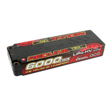 Gens ace Redline Series 6000mAh 7.6V 130C 2S2P HardCase 57 HV Lipo Battery