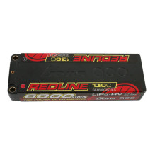 Gens ace Redline Series 6000mAh 7.6V 130C 2S2P Hard Case 57 HV Lipo Battery