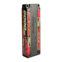 Gens ace Redline Series 6000mAh 7.6V 130C 2S2P Hard Case 57 HV Lipo Battery